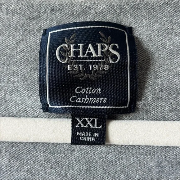 Chaps Cotton Cashmere Cardigan Sweater - Picture 3 of 10